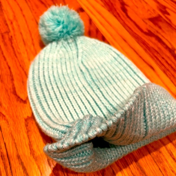 Girls Under Armour Shimmer Pom Hat - Picture 2 of 5